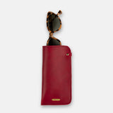 The Eyeglass Sleeve in Cherry