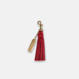 The Classic Tassel Charm in Cherry