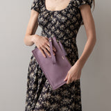 The Finley Clutch in Lavender
