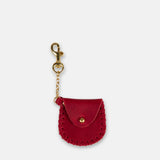The Coin Pouch Charm in Cherry